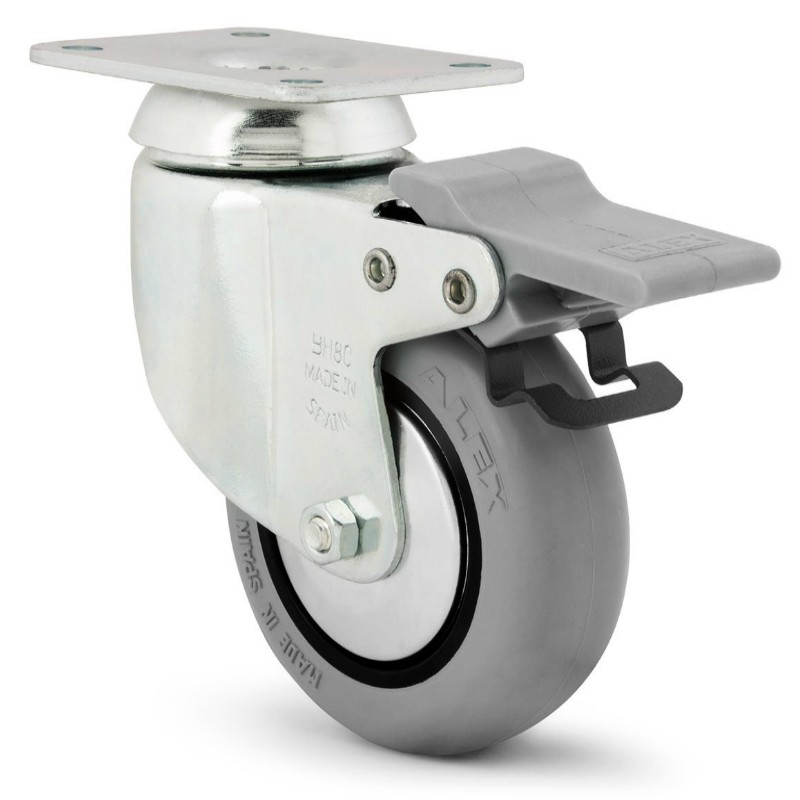 Comprar Rueda giratoria de acero con ojo de bola, rueda redonda, mini ruedas  giratorias, ruedas de polea, rueda giratoria