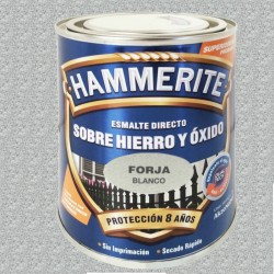 ESMALTE HAMMERITE 2,5LT BLANCO FORJA