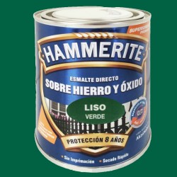 ESMALTE HAMMERITE 2,5L VERDE LISO