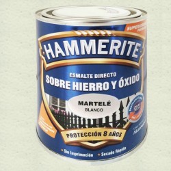 ESMALTE HAMMERITE 2,5LT BLANCO MARTELE