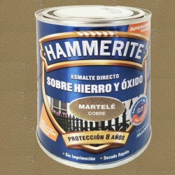 ESMALTE HAMMERITE 2,5LT COBRE MARTELE