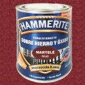 ESMALTE HAMMERITE 2,5LT ROJO MARTELE