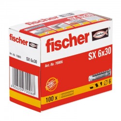 TACO GRIS FISCHER SX6X30 100U
