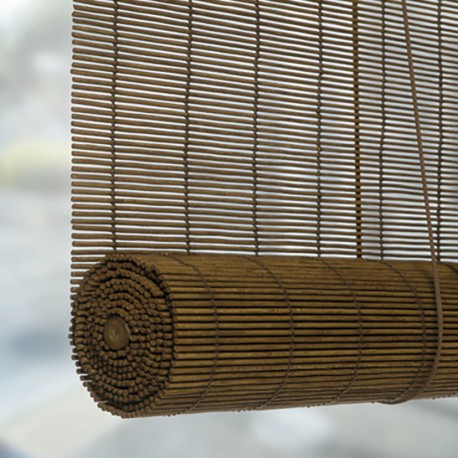 Kit de conectores de persiana enrollable de bambú, accesorios de