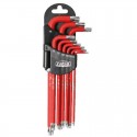 JUEGO 9 LLAVES TORX PROFESIONAL T10-T50