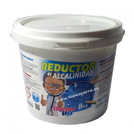 REDUCTOR DE ALCALINIDAD DOCTOR H²O 8 KG PLAINSUR