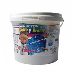 REDUCTOR CLORO Y BROMO DOCTOR H²O 5 KG PLAINSUR