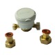 CONTADOR AGUA 3/4 Y 7/8 ETKD-M-P CON RACOR 1/2 DN13 Q 2,5 RATIO 80 30ºC ZENNER