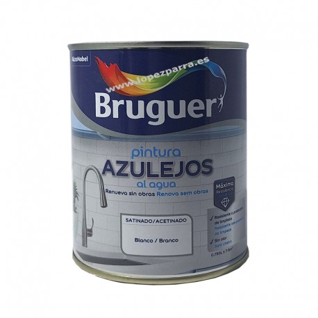 ESMALTE AZULEJOS 750ML BLANCO SATINADO BRUGUER