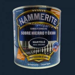 ESMALTE HAMMERITE 2,5LT AZUL OSCURO MARTELE