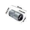 VASO  BI-HEXAGONAL 1/2" 15MM IRIMO