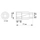VASO LARGO 1/2" 13MM HEXAGONAL BAHCO