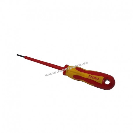 DESTORNILLADOR PLANO AISLADO 1000V 4X100MM IRIMO