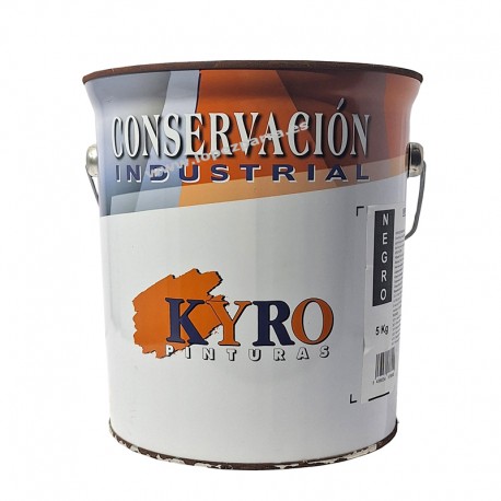 IMPRIMACIÓN SINTÉTICA SECADO RÁPIDO NEGRO 5K KYRO